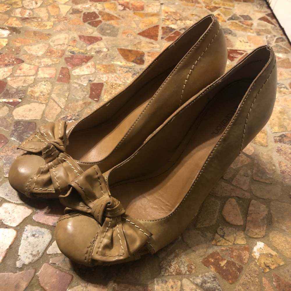 Brown heels